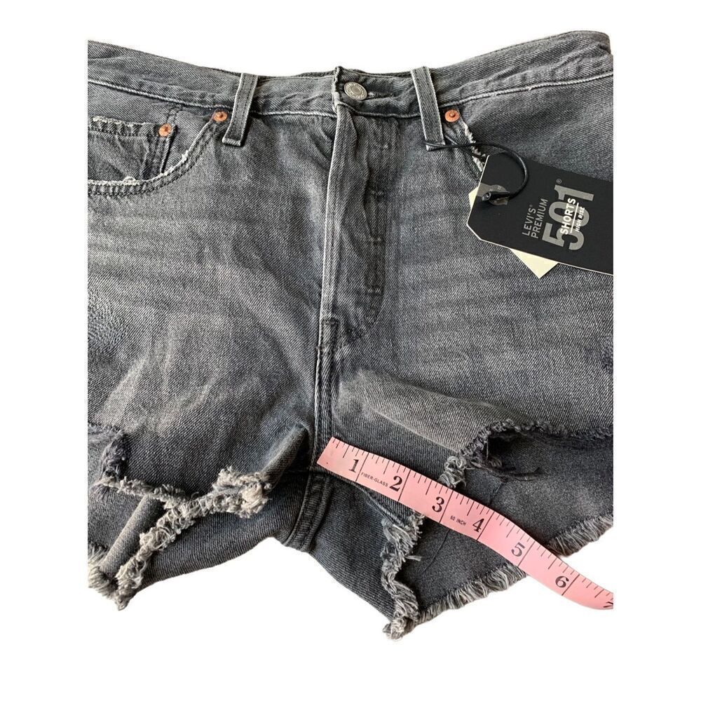 Levi's Premium 501 HIGH RISE WOMEN'S SHORTS - Picture 6 of 8